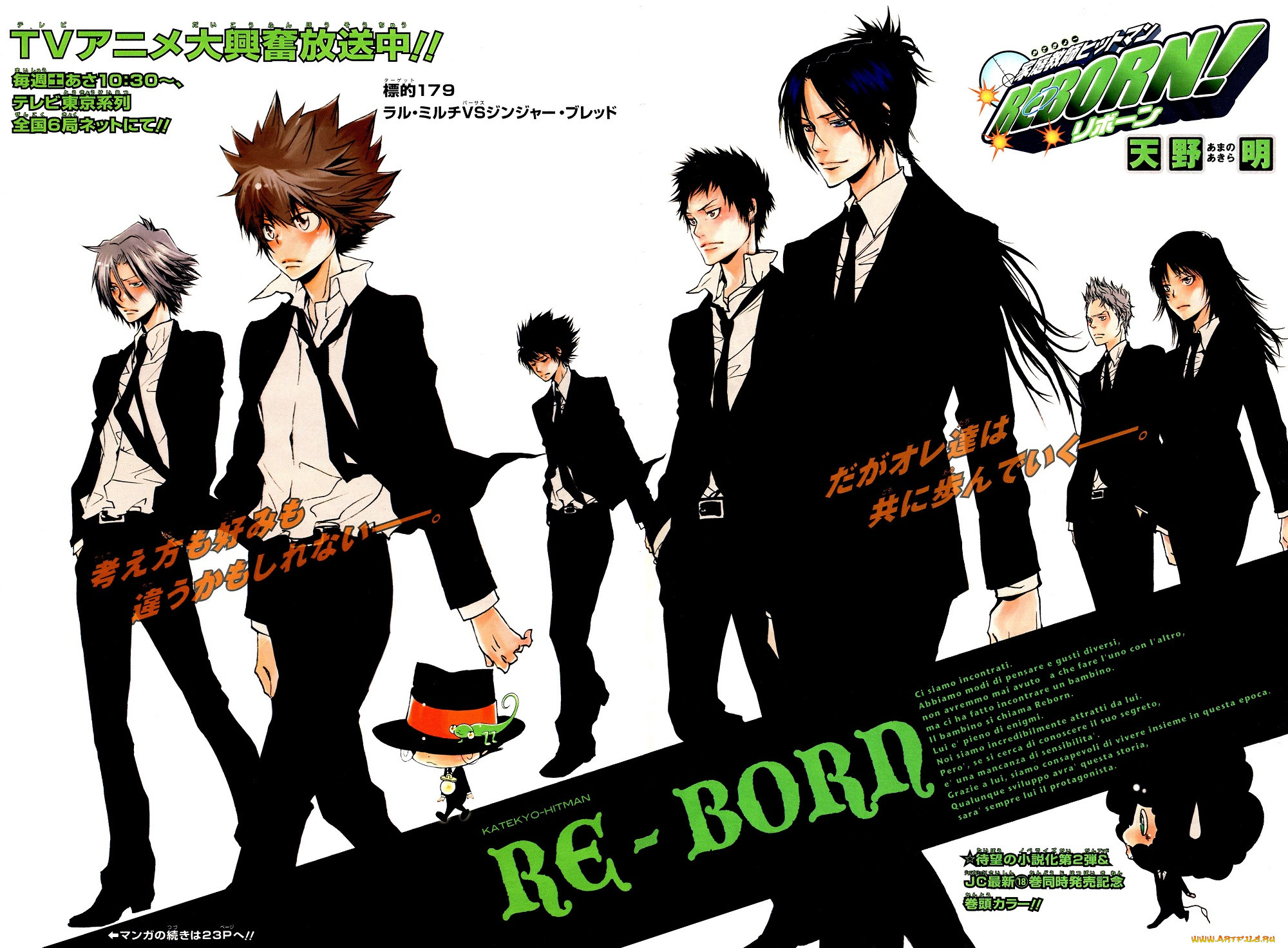 , katekyo hitman reborn, 